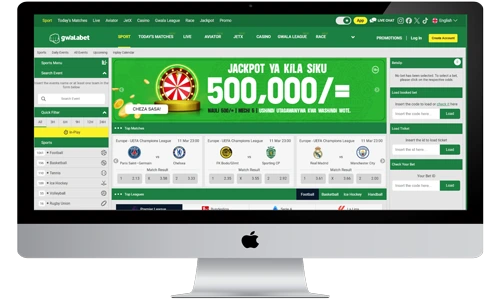 Gwala Bet Tanzania mobile app preview